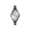 Watch strap Fossil ES3619 Leather Brown 8mm